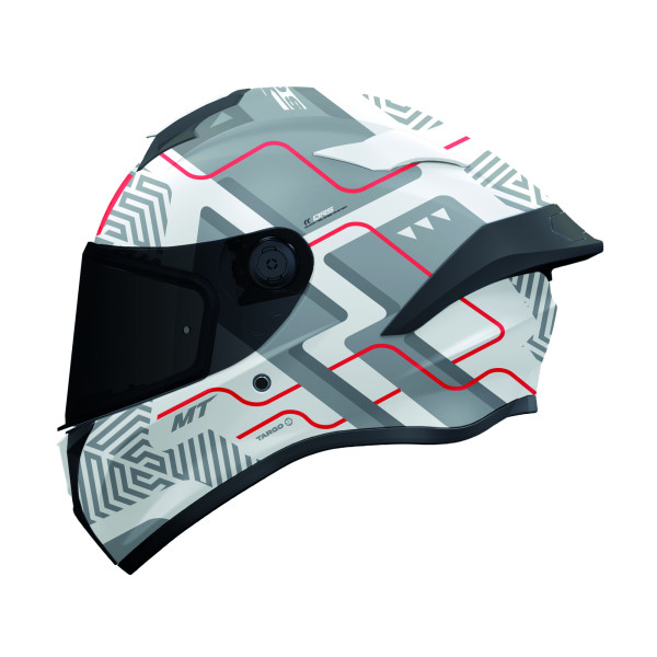 MT Helmets Mt targo s brik d2 gloss white 